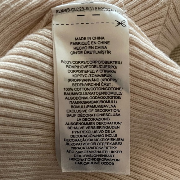 ✨Ralph Lauren✨cream knit turtleneck sweater long sleeve - Picture 8 of 8